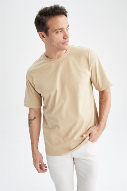 Oversize Fit Crew Neck T-Shirt