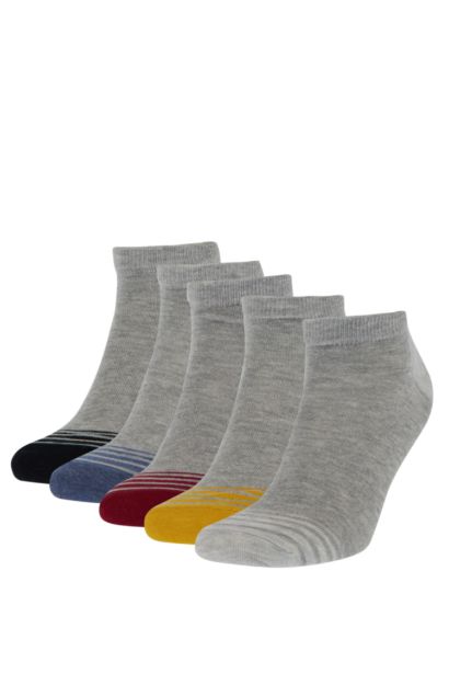 5 Piece Cotton Short Socks
