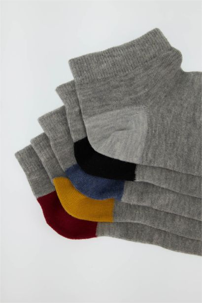 5 Piece Cotton Short Socks