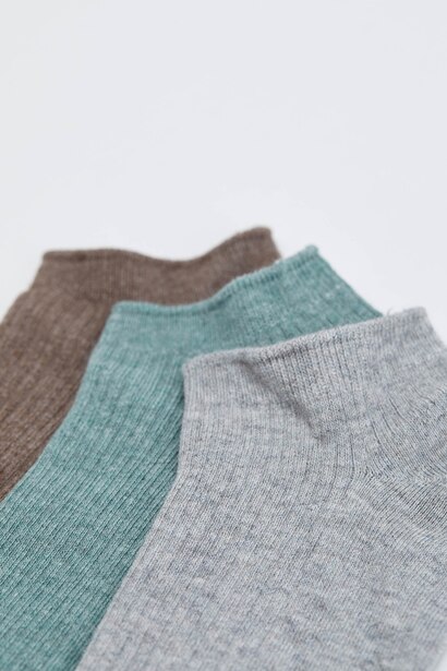 3 piece Cotton Short Socks