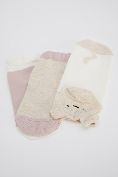 3 piece Cotton Short Socks