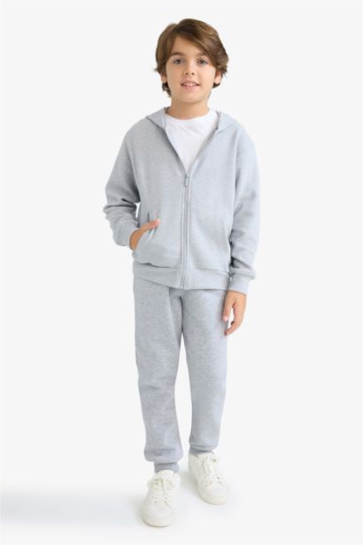 Boy Zippered Hoodie