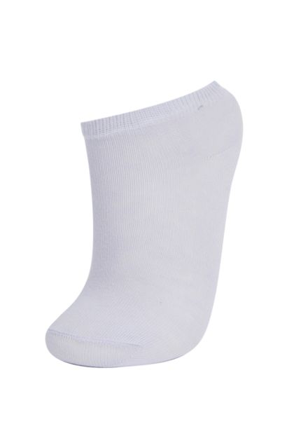 جوارب بناتي قطن قصير - 5 قطع