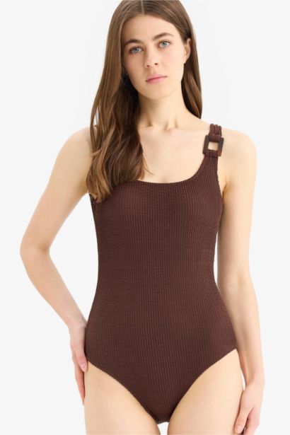 Regular Fit Bürümcük Mayo