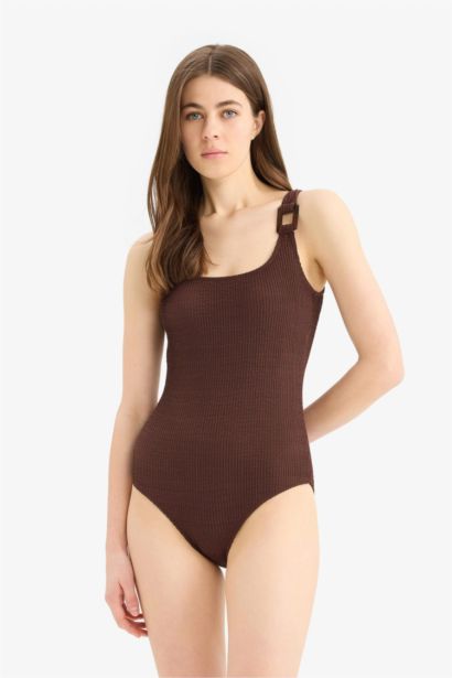 Regular Fit Bürümcük Mayo