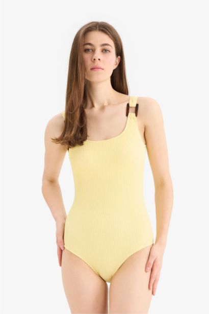 Regular Fit Bürümcük Mayo