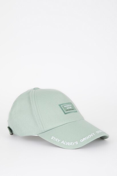 Men Embroidered Cotton Cap Hat