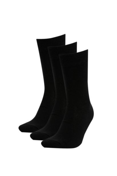 Lot de 3 paires de Chaussettes longues en coton pour homme
