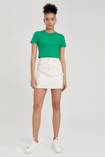 تيشيرت سليم فيت نص ردن