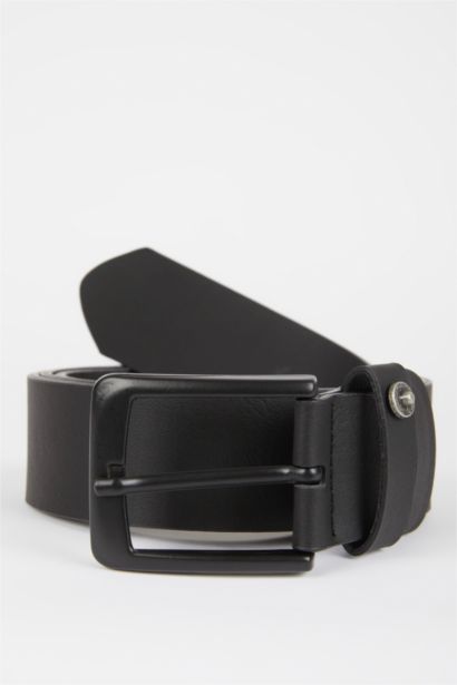 Faux Leather Belt