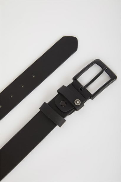 حزام جلد صناعي