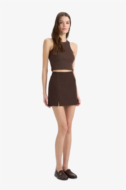 Топ Halter с рифлением