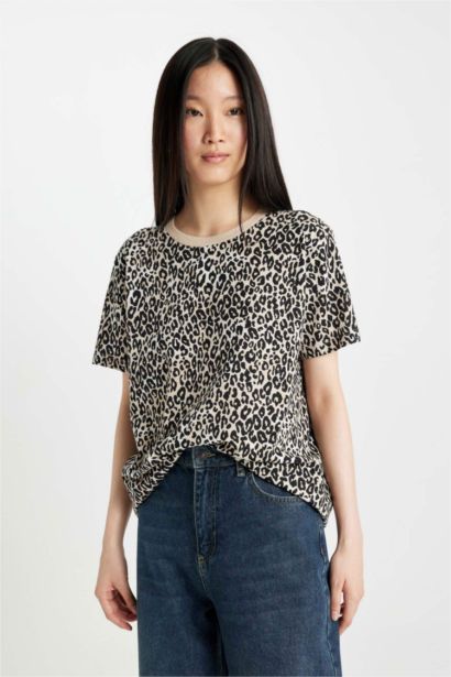 T-shirt à manches courtes Coupe Longue