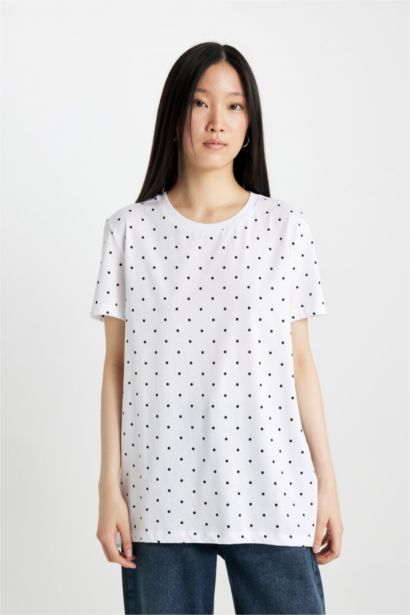 Long Fit Short Sleeve T-Shirt