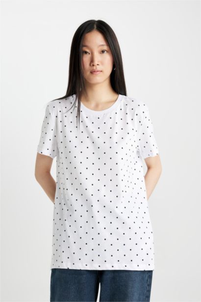 Long Fit Short Sleeve T-Shirt