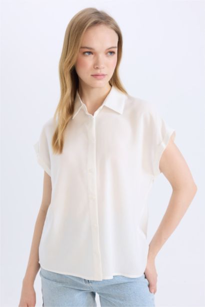 қалыпты пішім Қысқа жеңді көйлек