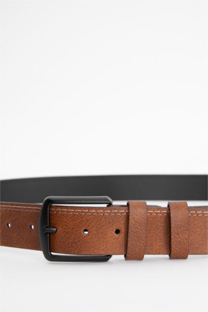 Ремень квадратной из искусственной кожи для мужчин