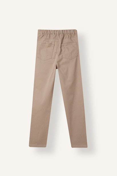 Boy Straight Leg Gabardine Trousers