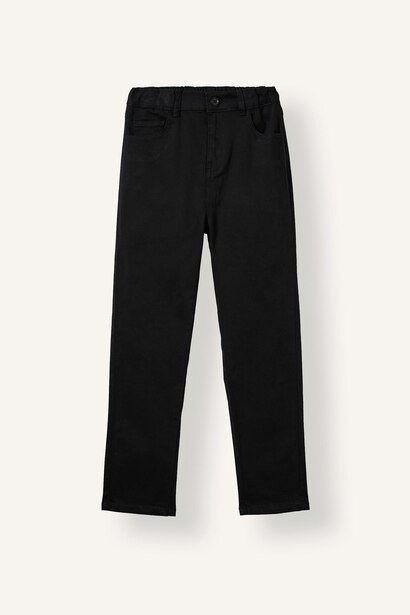 Boy Straight Leg Gabardine Trousers