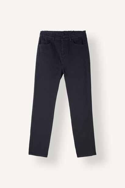 Boy Straight Leg Gabardine Trousers