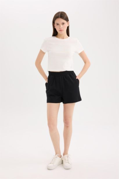 Regular Hem Shorts