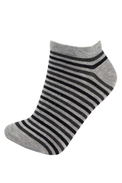 Men Patterned 2-Pack Bamboo Short Socks