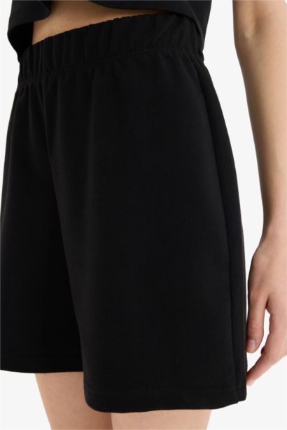 Regular Fit Cotton Shorts