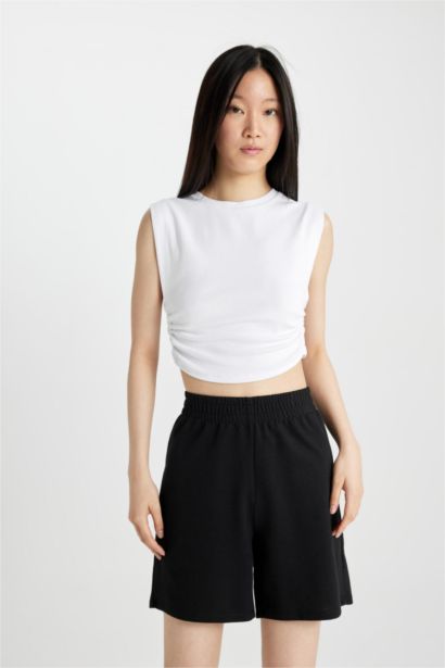 Regular Fit Thin Sweatshirt Fabric