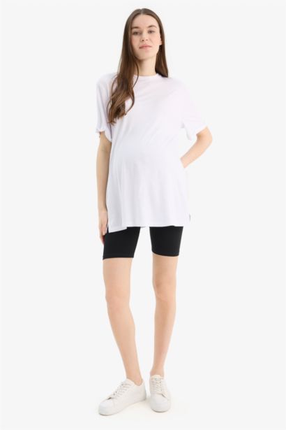 Skinny Fit Knitted Maternity Bottoms