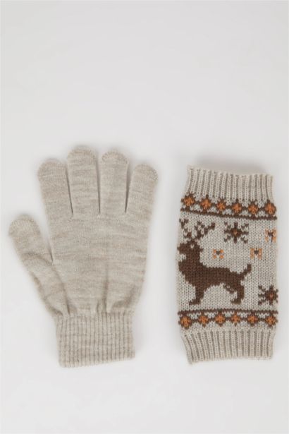 Kadın Triko 2'li Eldiven