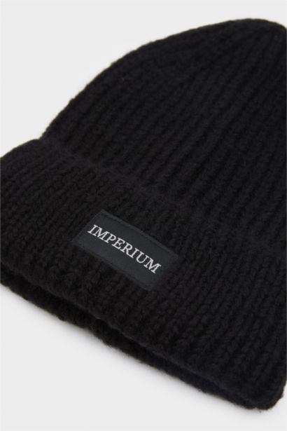 Erkek Dokuma Etiketli Bere