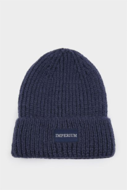 قبعة بيريه رجالي منسوجة