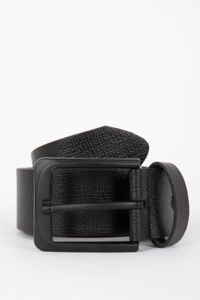 Faux Leather Belt