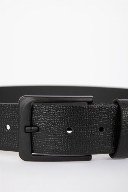Faux Leather Belt