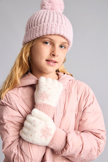 Triko Eldiven Kız Çocuk