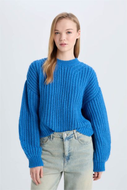 Oversıze Triko Kazak