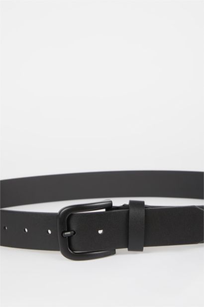 Men's Faux Leather Belt