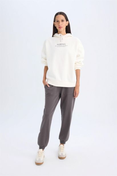 بنطلون سويت بانتس جوجر قصة عادية بجيب ورباط