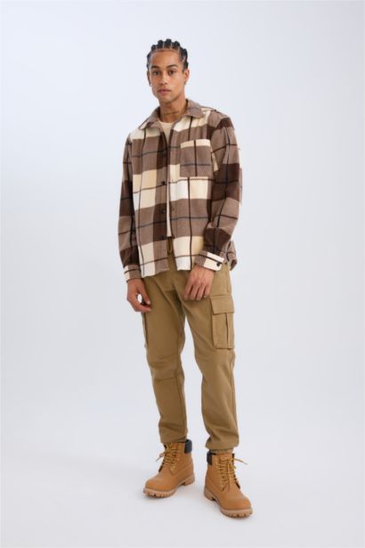 Regular Fit fleece Long Sleeve Shirt