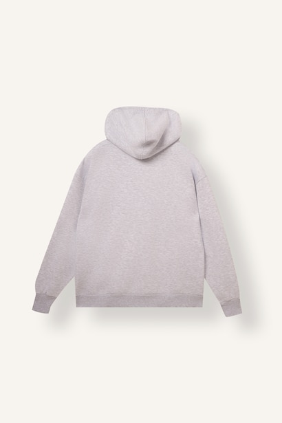 Pamuklu Oversize Kapüşonlu Sweatshirt