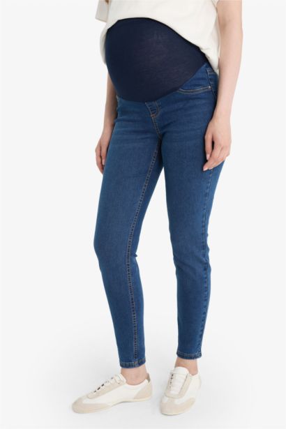 Skinny Fit High Waist Standard Leg Maternity Pants