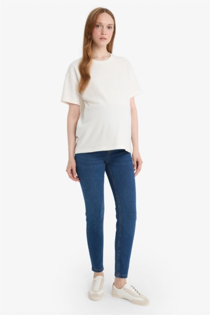 Skinny Fit High Waist Standard Leg Maternity Pants