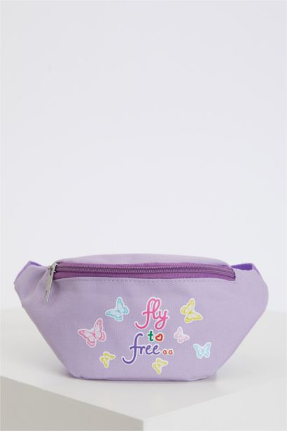 Sac banane imprimé papillon pour fille