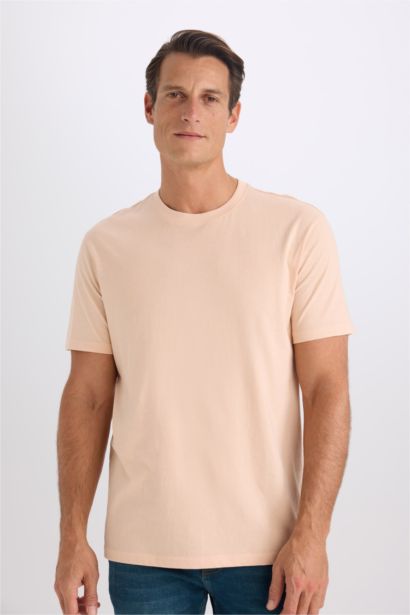 New Regular Fit Crew Neck Short Sleeve T-Shirt