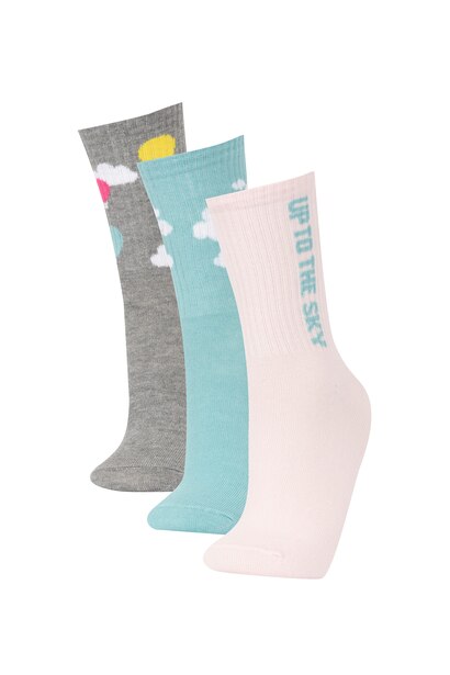 Girl 3 piece Long Socks
