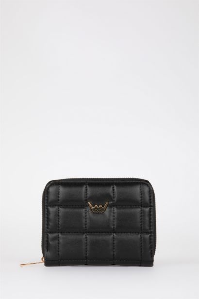 Kadın Dikiş Desenli Suni Deri Cüzdan