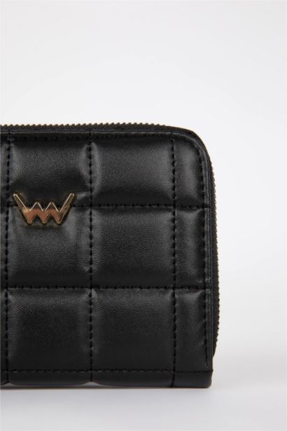 Kadın Dikiş Desenli Suni Deri Cüzdan