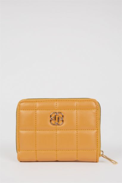 محفظة جلد صناعي