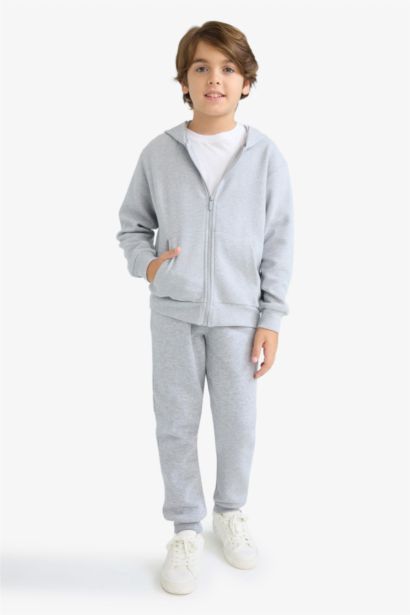 Boy Regular Fit Elastic Waist Sweatpants