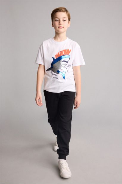 Boy Elastic Waist Sweatpants